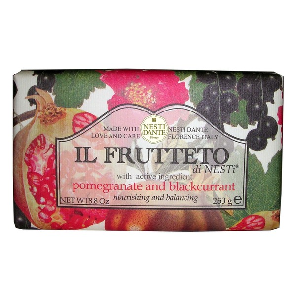 Nesti Dante Pomegranate and Black Currant Fruit Extra Large 8.8 oz Soap Bar