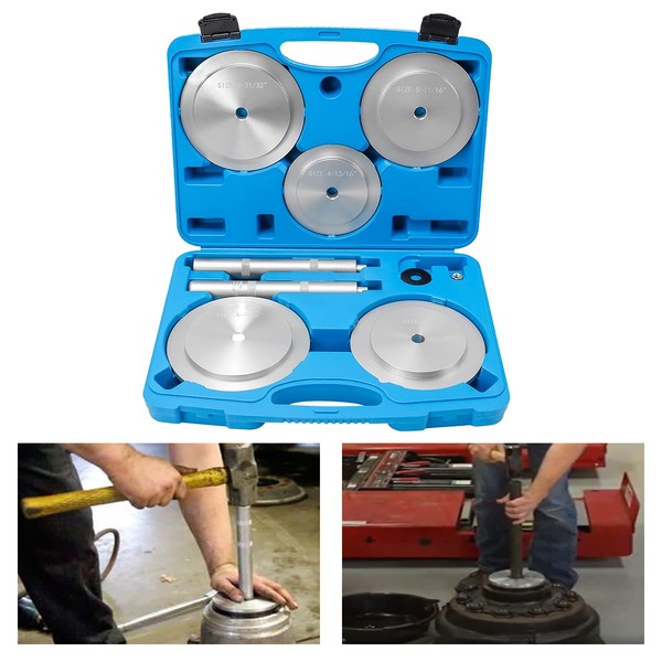 Truck Hub Seal Installer Kit, 5PCS Bearing Race and Seal