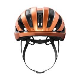 ABUS WingBack Road Bike Helmet - Simple Road Helmet for Everyday and Leisure Sporty Riding - for Adults and Teenagers - Orange, Size L