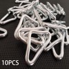 Trampoline Triangle Buckle, 10pcs Triangle Rings, High Strength Metal for