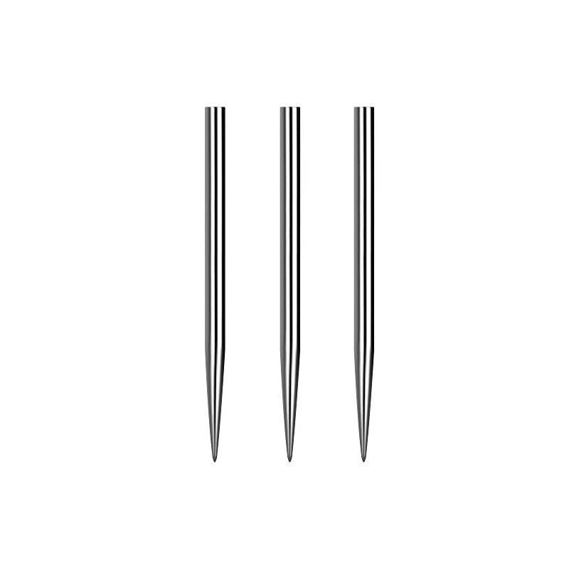 Mission Darts Glide Steel Tip Dart Points | Smooth Plain