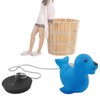 Gorise Pack of 2 Animal Floating Drain Plugs, Rubber Bathtubs,