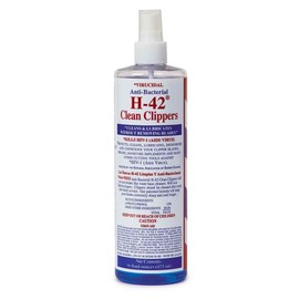 Clipper and Blade Cleaner Groomer Stylist Barber Cleans, Lubricates and Deodorizes (16 oz Spray Bottle)