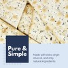 Snacktery Everything Flatbread Crackers - All Natural Thin Crackers in