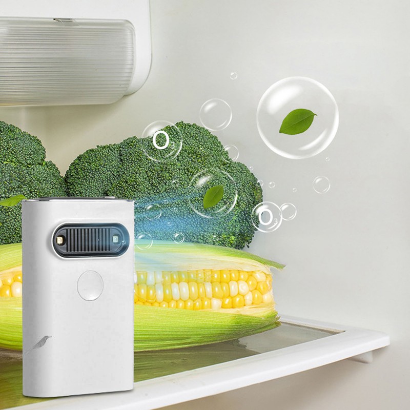 Mini Ozone Air Purifier Odor Removal Efficient Purification Low Noise