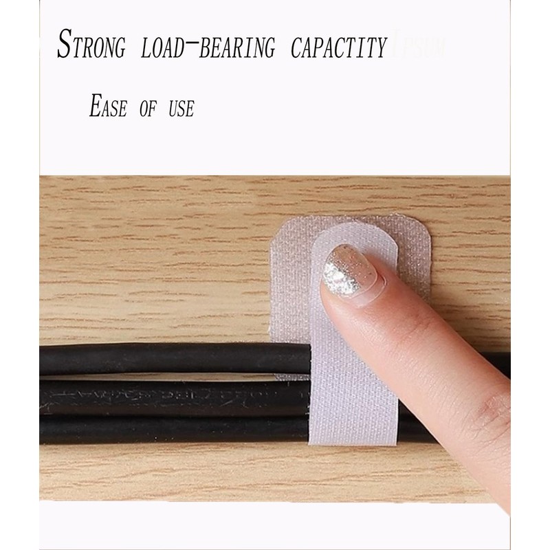 Cable Straps that can be fixed, 50 pcs 3.5X1.1 inches,