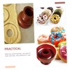 Operitacx 4Pcs Non Stick Donut Mold Round Pineapple Shape Baking