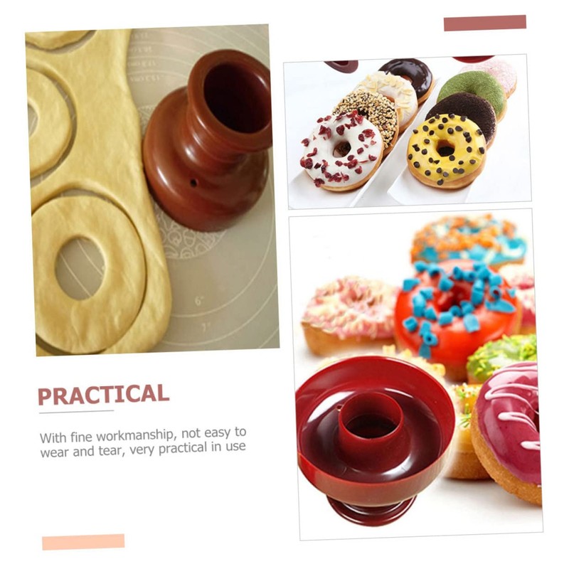 Operitacx 4Pcs Non Stick Donut Mold Round Pineapple Shape Baking
