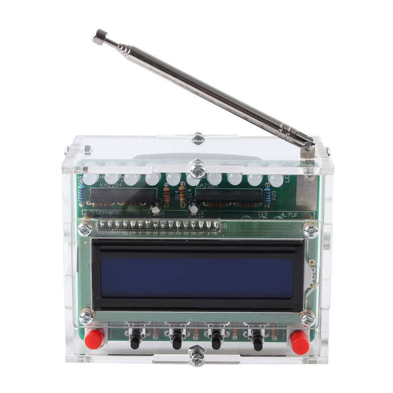 DIY FM Radio 87 To 108MHz LCD Display Digital Radio