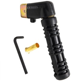 MapleWeld Shortstub Electrode Holder 200A & 400A Bernard Style Stinger for Stick SMAW Welding | High Performance | Replaceable Head | Versatile |Heavy-Duty (200A)