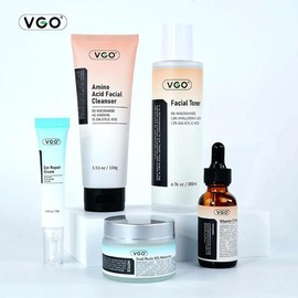 VGO Skincare Five-step Routine Daily care Repair Moisturizing lmproving skin condition-A - Specification: Skincare 5-Step*1