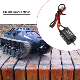 The Lord of the Tools RC Motor 030 88T Brushed Motor RC Brushed Motor for 1/24 RC Crawler Axial SCX24 AXI90081 AXI00002 AXI00001 AXI00004 Upgrade Parts