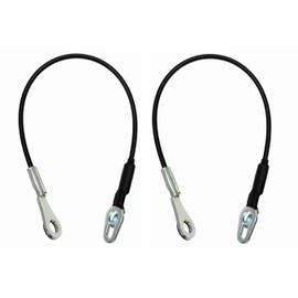 PT Auto Warehouse TC-GM566-P - Tailgte Support Cable - 20-5/32 Inch, Left/Right Pair (Replaces 84031225, 84031226, 52021562, 52021561)