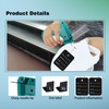 WUERKIYA Label Gun Kit 3576 Pieces Labelling Device with 5