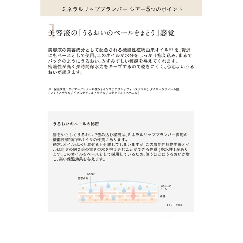 ETVOS Sheer Mineral Lip Plumper 6.7g Transparent Soap Off #Apple