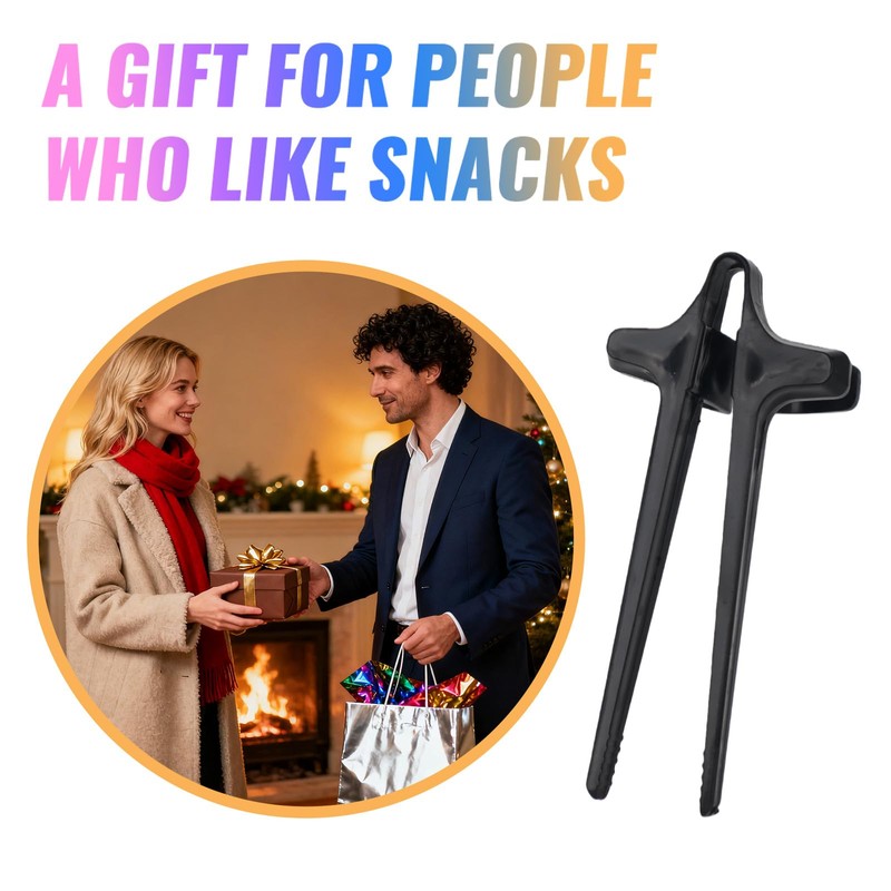 Finger Chopsticks for Snacking,6PCS Reusable Snack Grabber Chip Helper Tool