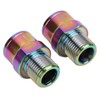 Bicycle Pedal Extender Titanium Alloy Bike Pedal Extension Shaft for