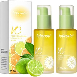 2 piezas Green Tangerine Vita C Dark Spot Serum, Suero Antioxidante de Vitamina C, Aclarado y Eliminacion las Manchas, 50ml