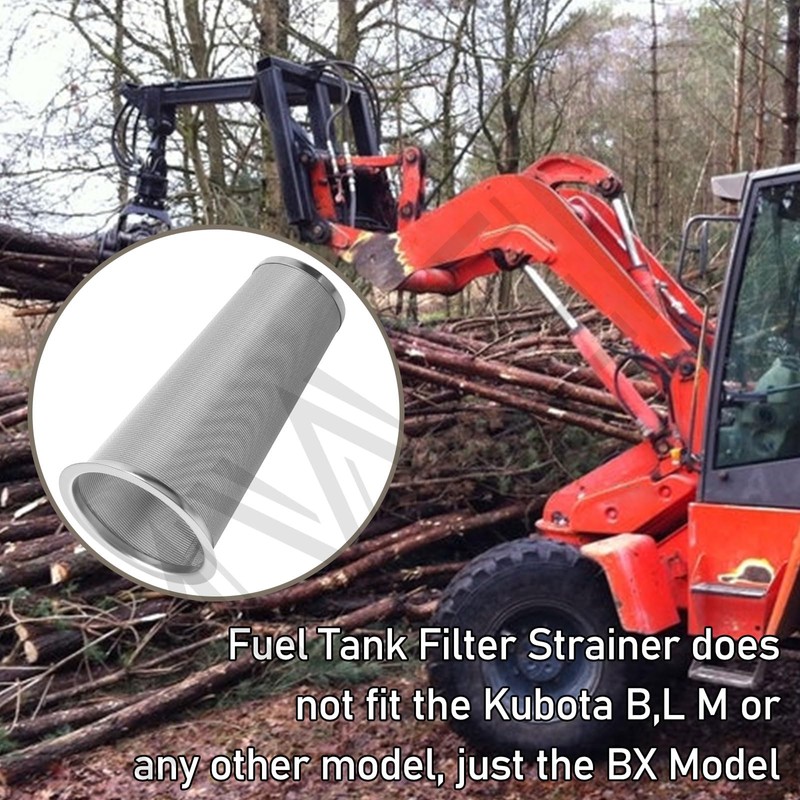 Fuel Tank Filter Strainer 304 Stainless Steel Cone Shaped for