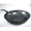 Ceramic Marble Coated Cast Aluminium Non Stick Wok 30 cm