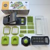 Vegetable Chopper with Container – 16-in-1 Food Dicer and Multi-Blade