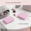 2Pack 2-in-1 Dental Floss & Cotton Swab Cases with Mirror