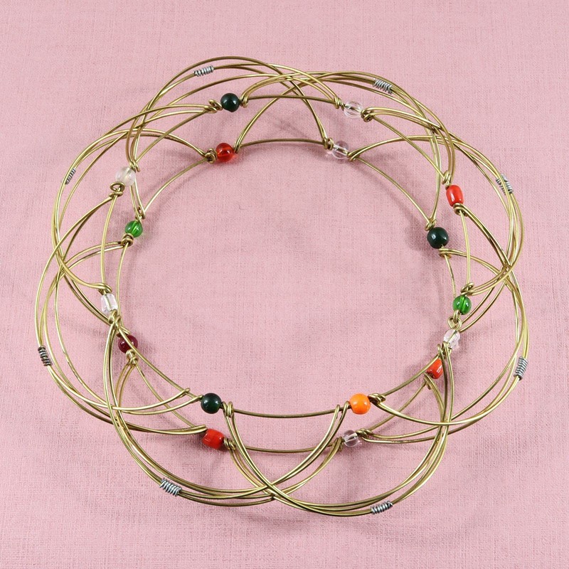 Freak Scene 4D Mandala - decorative wire mesh - relaxation