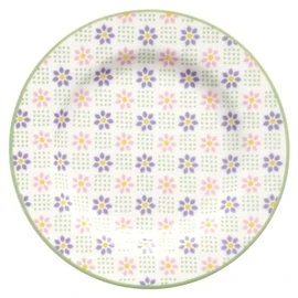 GreenGate Sybille Bread Plate White 15 cm