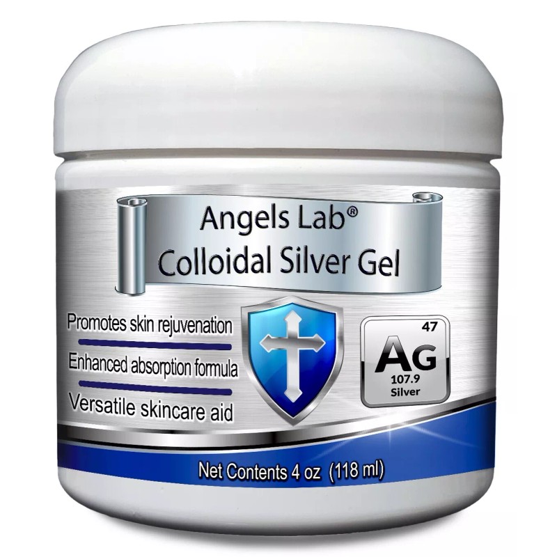 Angels Silver Colloidal Silver Gel Advance Healing 100ppm BEST!