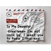 Love Air Mail to My Daughter Blanket - Dad's Heartfelt