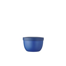 Mepal Snackpot Ellipse, Practical Container for Storing and Transporting Food, Freezer and Dishwasher Safe, 350 ml, Vivid Blue