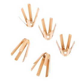 Golf Octopus Shims, 5PCS 0.350, Golf Brass Adapter Spacer Shims for Iron Shaft Universal Golf Accessories