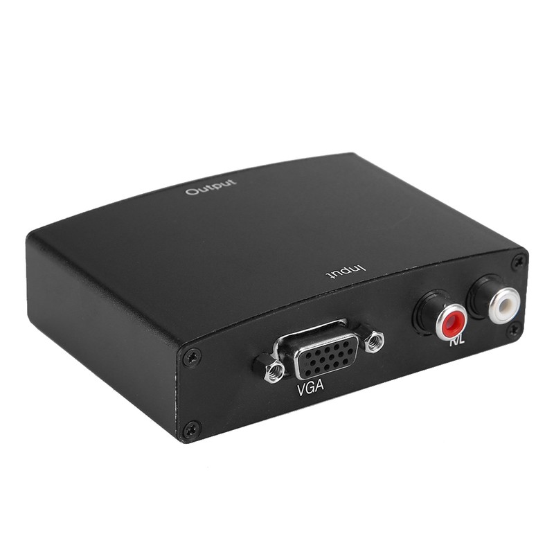 VGA to HDMI Converter Adapter HD Analog Video Audio Output