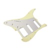 Alnicov 3Ply SSH Electric Guitar Pickguard Scratch Plate and Back