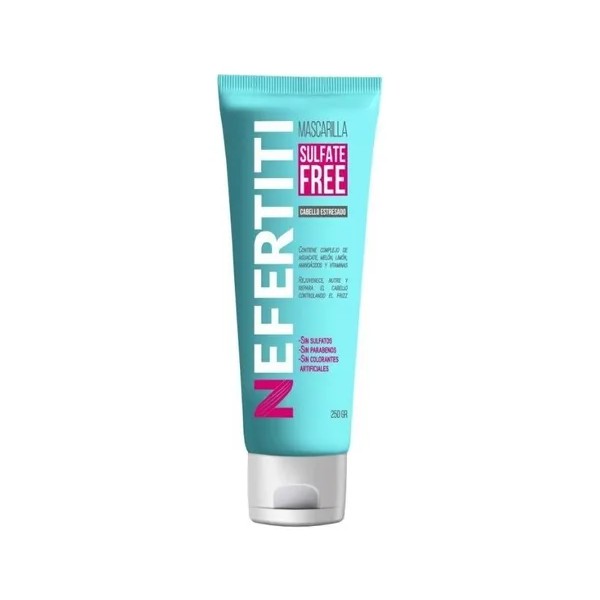 Mascarilla Sulfate Free Cabello Estresado Sin Parabenos Nefertiti