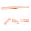 Healeved Stainless Steel Eyebrow Tweezers with Comb Lash Tweezers Set