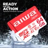AIWA MSDV30 64GB MicroSDXC Class 10 Class U3 UHS Memory