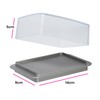 homeXpert Butterbox aus Kunststoff, weiß