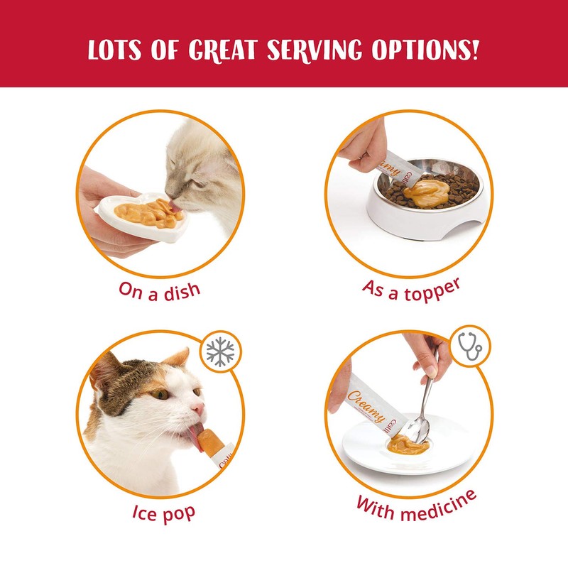 Catit Creamy Lickable Treats Variety Multipack 15 Pack