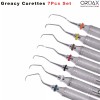 OROAX Juego de 7 curetas periodontales dentales Gracey con mango
