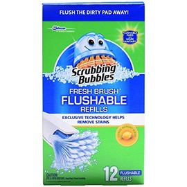 Scrubbing Bubbles Fresh Brush Flushable Refill 12 Ct