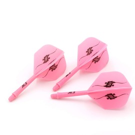 Cuesoul Darts Integrated Darts and Flight Standard Shape Set of 3