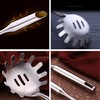 34 cm Stainless Steel Spaghetti Pasta Tongs, Stainless Steel Spaghetti