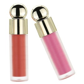 Ipetboom Rubor en Crema en Barra 2piezas Acabado Mate Natural, Fórmula Líquida de Larga Duración y Fácil Aplicación para Maquillaje Natural y Mejillas Radiantes