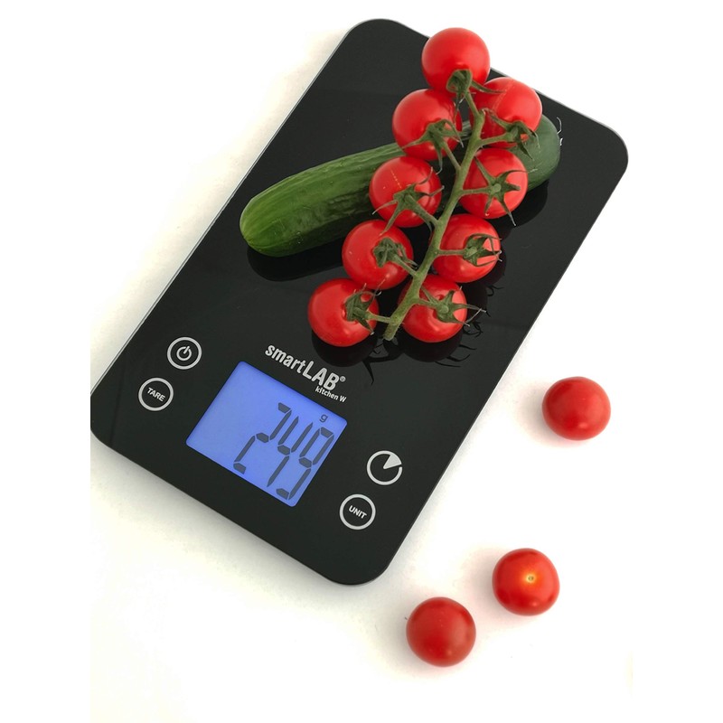 SmartLab Kitchen W Küchenwaage mit Bluetooth |Digitalwaage für die Küche