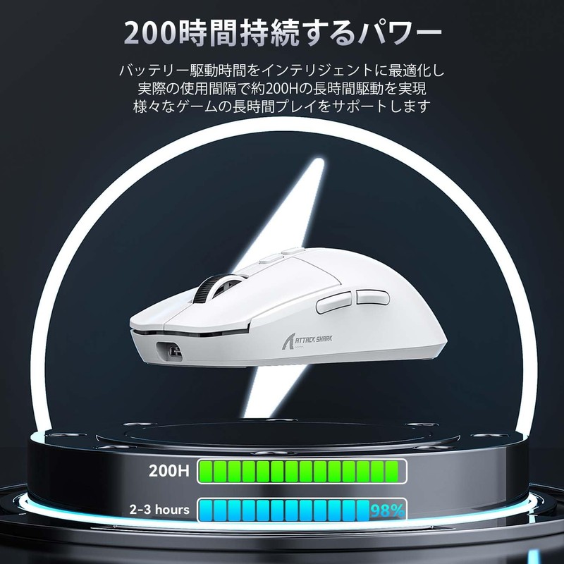 MAMBASNAKE x ATTACK SHARK X6 Ultra Lightweight Gaming Mouse, 1.7