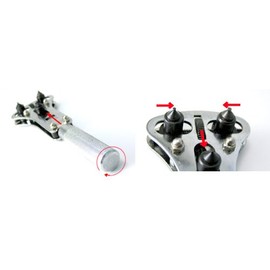  Screw Down Watch Back Opener, For Waterproof Watches, Comes with Watch Securing Base