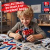 DOLIVE V8 Engine Model Kits that Runs, 1370PCS 8-Cylinder Engine