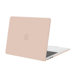 MOSISO Compatible with MacBook Air 13 Inch Case M4 M3 M2 2025 2024 2023 2022 A3240 A3113 A2681, Protective Hard Case Compatible with MacBook Air 13.6 Inch Case, Camel
