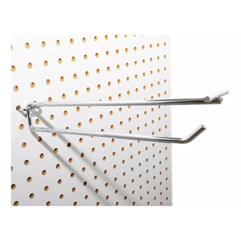 Exhivit Gancho Blister Cromo, P/perfocel O Exhibipanel 15 Cms 50pz